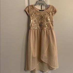 Girl’s Champagne Dress